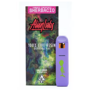100% Live Resin Disposable | Sherbacio